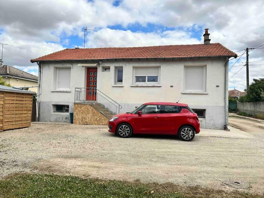 5Min Futuroscope 80M2 - 3 Chambres - Parking Prive - Wifi - Jardin Chasseneuil-du-Poitou Exterior photo