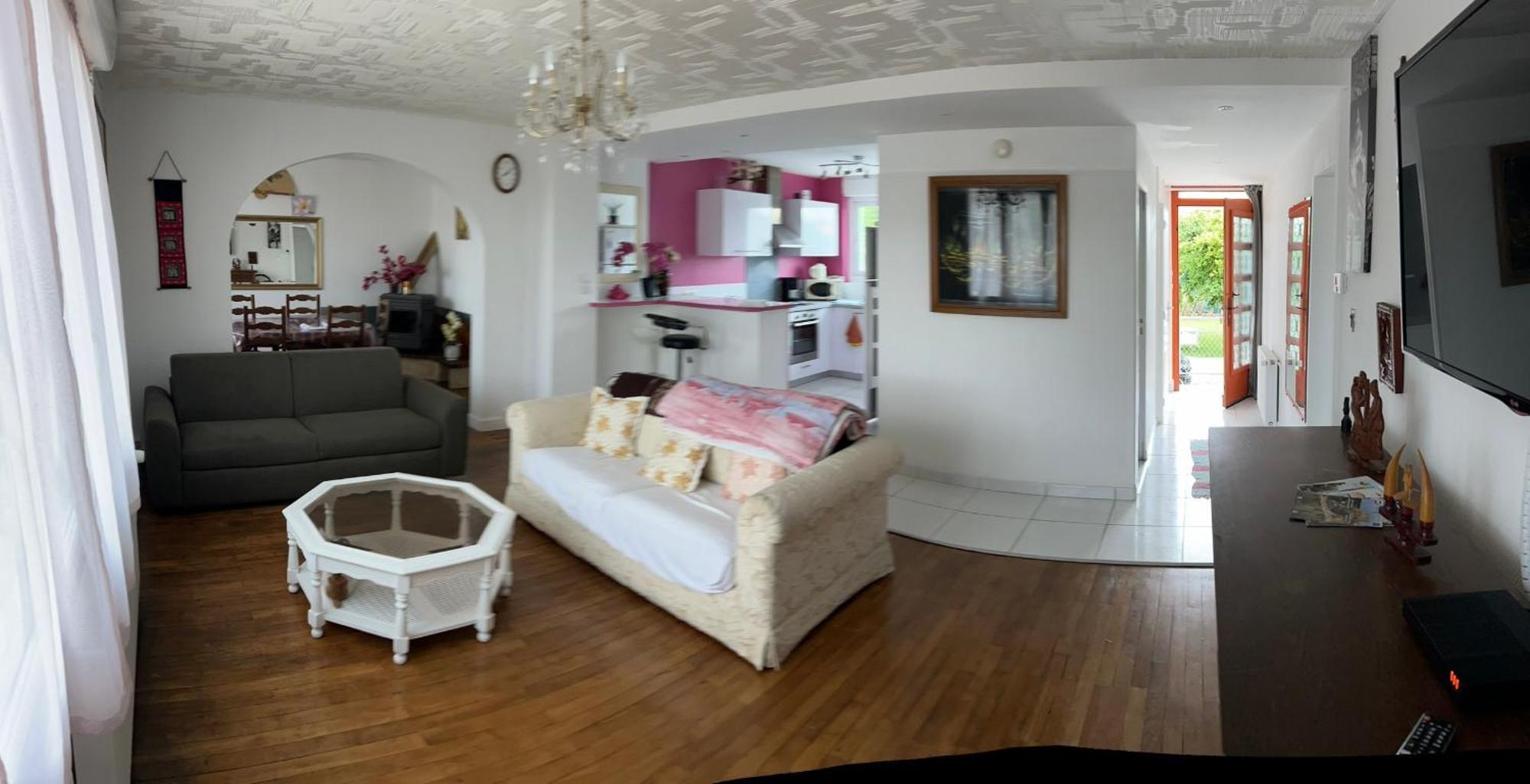 5Min Futuroscope 80M2 - 3 Chambres - Parking Prive - Wifi - Jardin Chasseneuil-du-Poitou Exterior photo